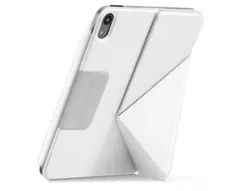 iPad mini 用 折りたたみ式スタンドケース ホワイト