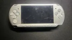 起動確認済み　SONY PSP-3000 シルバー 本体