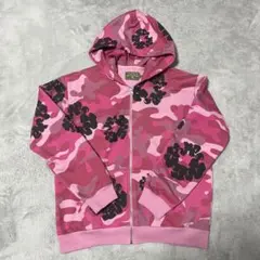 【値下げしました】DENIM TEARS ピンク L セットアップ