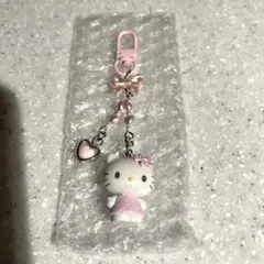 サンリオ ハローキティ シークレットキーホルダー ミニチュアキルト ピンク