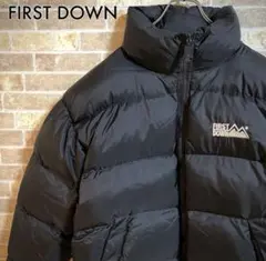 定番モデル！FIRST DOWN ダウンジャケット　ヌプシ　極厚　ヴィンテージ