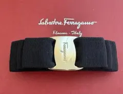Salvatore Ferragamo フェラガモ バレッタ　黒