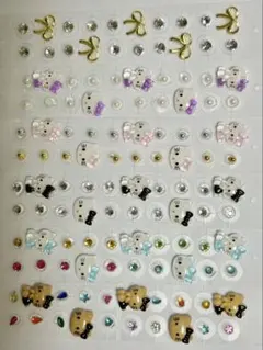 耳ツボジュエリー　120粒　耳ツボシール　貼るピアス　キラキラ