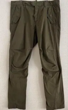 カーキ ワークパンツ