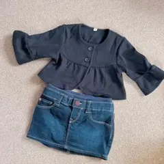 GAPbaby デニム　スカート　12-18M