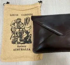 【LOUIS CARDINI 】新品未使用 本革 レザー ショルダーバッグ