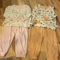 【100cm】UNIQLO パジャマ2点セット
