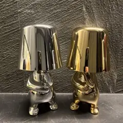 ThinkerLamps 2個 Mr, why ゴールド　シルバー
