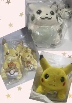 30周年記念 ピカチュウ　はじまりのピカチュウ　おかえりピカチュウ