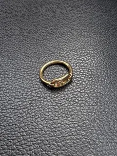 FENDI O Lock Gold Ring フェンディ オーロック S
