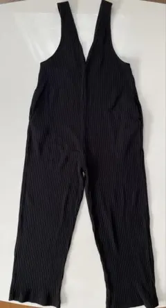 【美品】150cm黒のオーバーオール