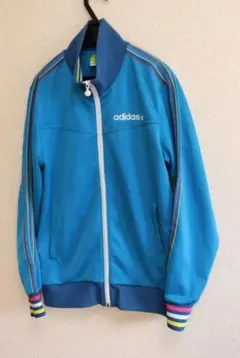 adidas neo 青 ジャージ Lサイズ