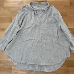 値下げ☆Samansa Mos2ストライプ シャツ