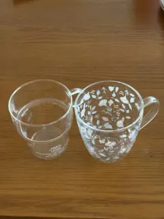 特注品、限定 萩ガラス 内ヒビ貫入萩ガラス 耐熱 コーヒーカップ