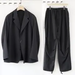 じ*ょ様 COMOLI 2023年S/S ウール ストライプ セットアップ サイ