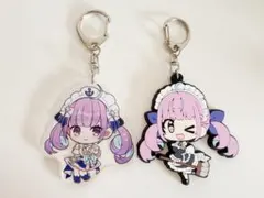ホロライブ 湊あくあ キーホルダー2種セット