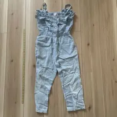 a.v.v フリル付きオーバーオール 120