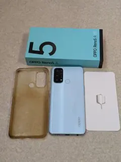 OPPO Reno5A SIMフリー アイスブルー