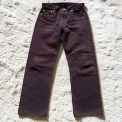 Levi’s 501 ブラックデニム USA製 後染め W30 黒 90s