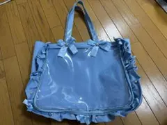 ザッカマート 痛バッグ 水色 A3