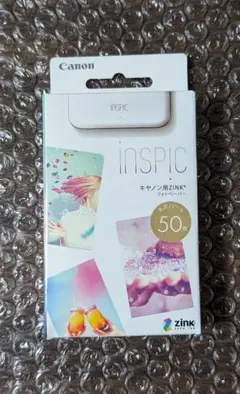 Canon iNSPiC インスピック専用 ZINKフォトペーパー 50枚 - メルカリ