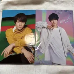 【新品未開封】Snow Man 渡辺翔太　クリアファイル２点セット