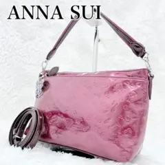 美品】ANNA SUI アナスター 2WAYバッグ 星柄 エンボス - メルカリ