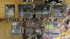 ワンピースカード　モリア金枠リーダーカード＆デッキパーツ（パラレル）