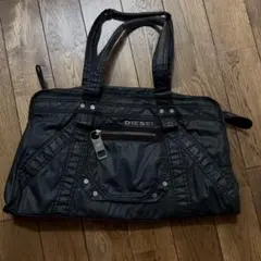 DIESEL Archive metal logo ショルダーバッグ Y2K