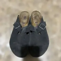 BIRKENSTOCK Boston スエード ブラック 41 - メルカリ