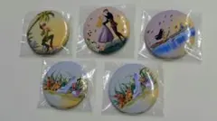 東京ディズニーリゾート 缶バッジ 5個セット【未使用品】