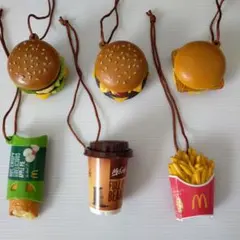 マクドナルド／フードストラップ／６種セット