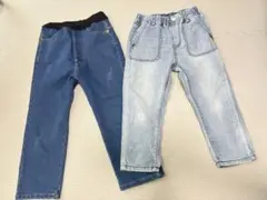 100サイズ　デニム　セット