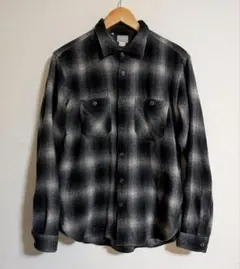 オンブレチェックlサイズ