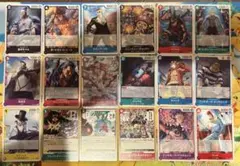 ワンピースカードゲーム まとめ売り 18枚セット　白ひげSRのサムネイル