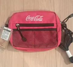 新品 コカコーラ メッシュポケット付き ショルダーバッグ 公式 正規品