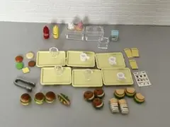 シルバニア　ハンバーガー屋さん　ハンバーガーショップ　小物のみ
