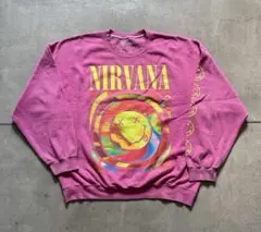 NIRVANA ニルヴァーナ スマイル スウェット XL相当 2000年代