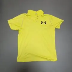 UNDER ARMOUR イエローポロシャツ 半袖