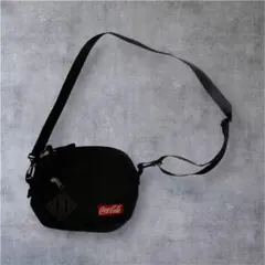 Coca-Cola ブラック ショルダーバッグ ストラップ付き