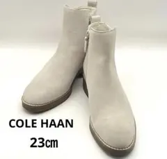 未使用級✨ COLE HAAN 【23㎝】 チェルシーブーティ スエードのサムネイル