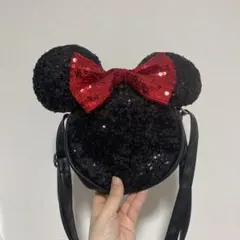 ミニーマウス スパンコールバッグ