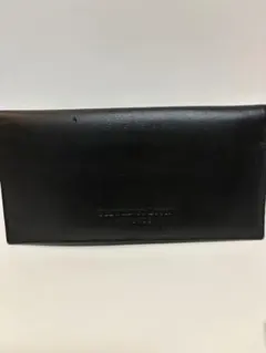 使用感有り:ダンヒルとジャンフランコロッティーの二つ折り長財布(黒)2点