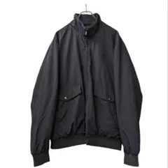 00s　LACOSTE ブルゾン　スウィングトップ　ナイロンジャケット　濃紺