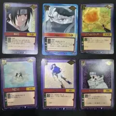 NARUTO カードゲーム 術カード 6枚セット BANDAIのサムネイル