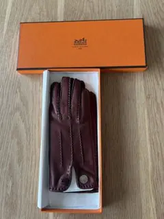 【新品未使用】 HERMES 革手袋のサムネイル
