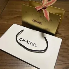 CHANEL シャネル　イベント限定　ギフトボックス　ゴールド　ショップバッグ