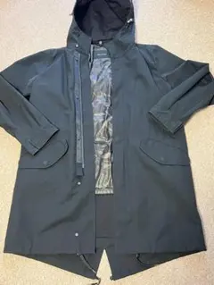 27280円ナノユニバースウィルラウンジS黒メンズナイロン3WAYモッズコート良