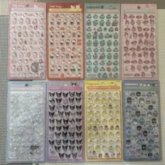 【正規品・匿名配送】サンリオ ボンボンドロップ シール ミニ 8種 コンプリート