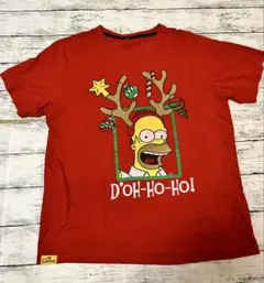 シンプソンズ Tシャツ Lサイズ クリスマス
